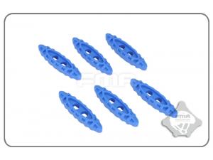 FMA Lock pull rope accessories for the backpack (6 pcs for a set) Blue  TB1030-BL